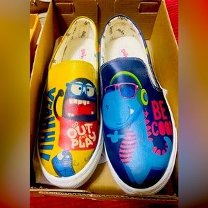 Brand new in the box, never worn
Goby Slip Ons size 8.5